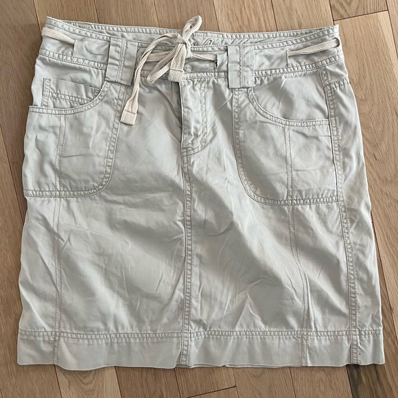 Jacob Connexion Cream mini cargo Skirt size 9/10 - Picture 2 of 4